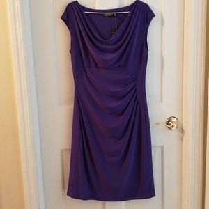 Ralph Lauren Sleeveless Purple Dress Size 12